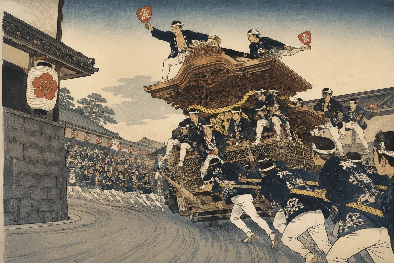 岸和田山車祭